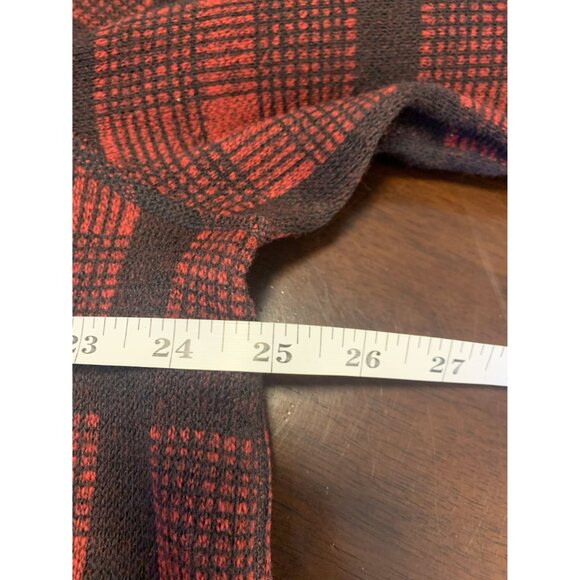 NWT Mack Russo L Plaid Pullover Knit Quarter Zip Sweater Preppy Casual - Picture 6 of 7